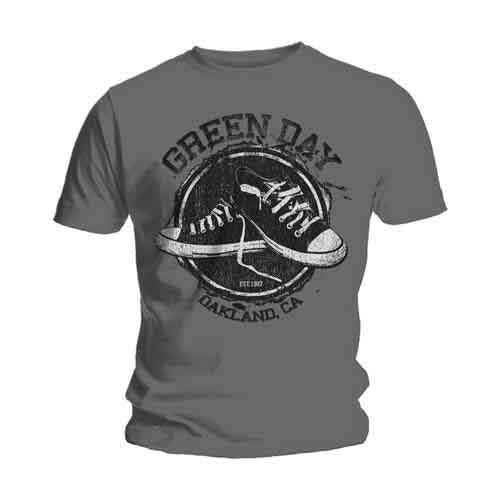 Green Day Converse [T-Shirt] Grey