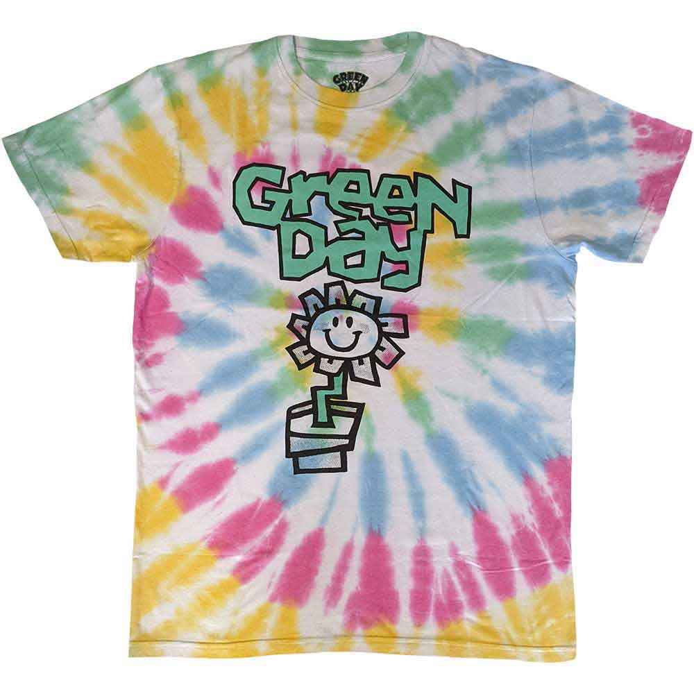 Green Day Flower Pot [T-Shirt] - Rock Band Apparel