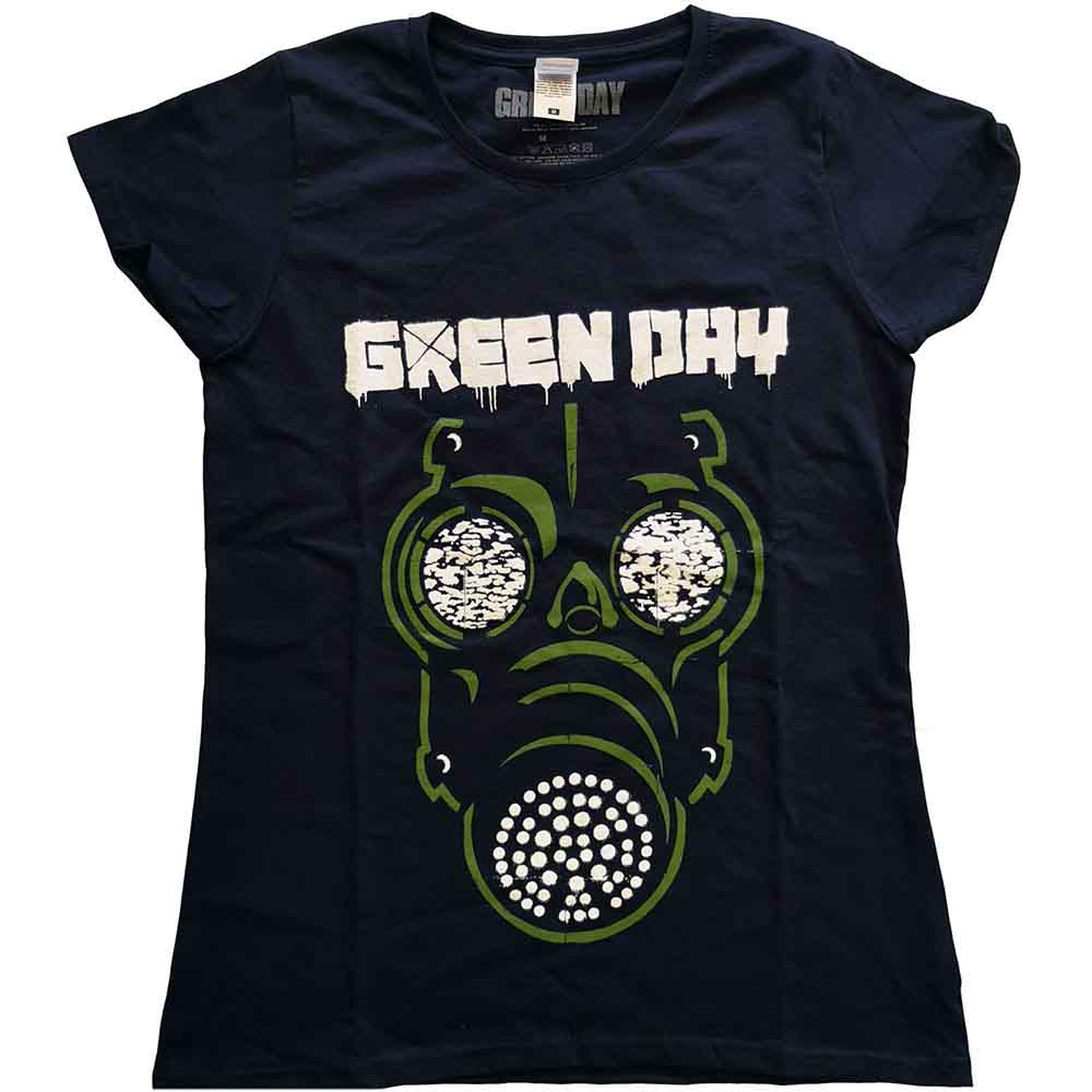Green Day Green Mask [T-Shirt] - Rock Band Apparel