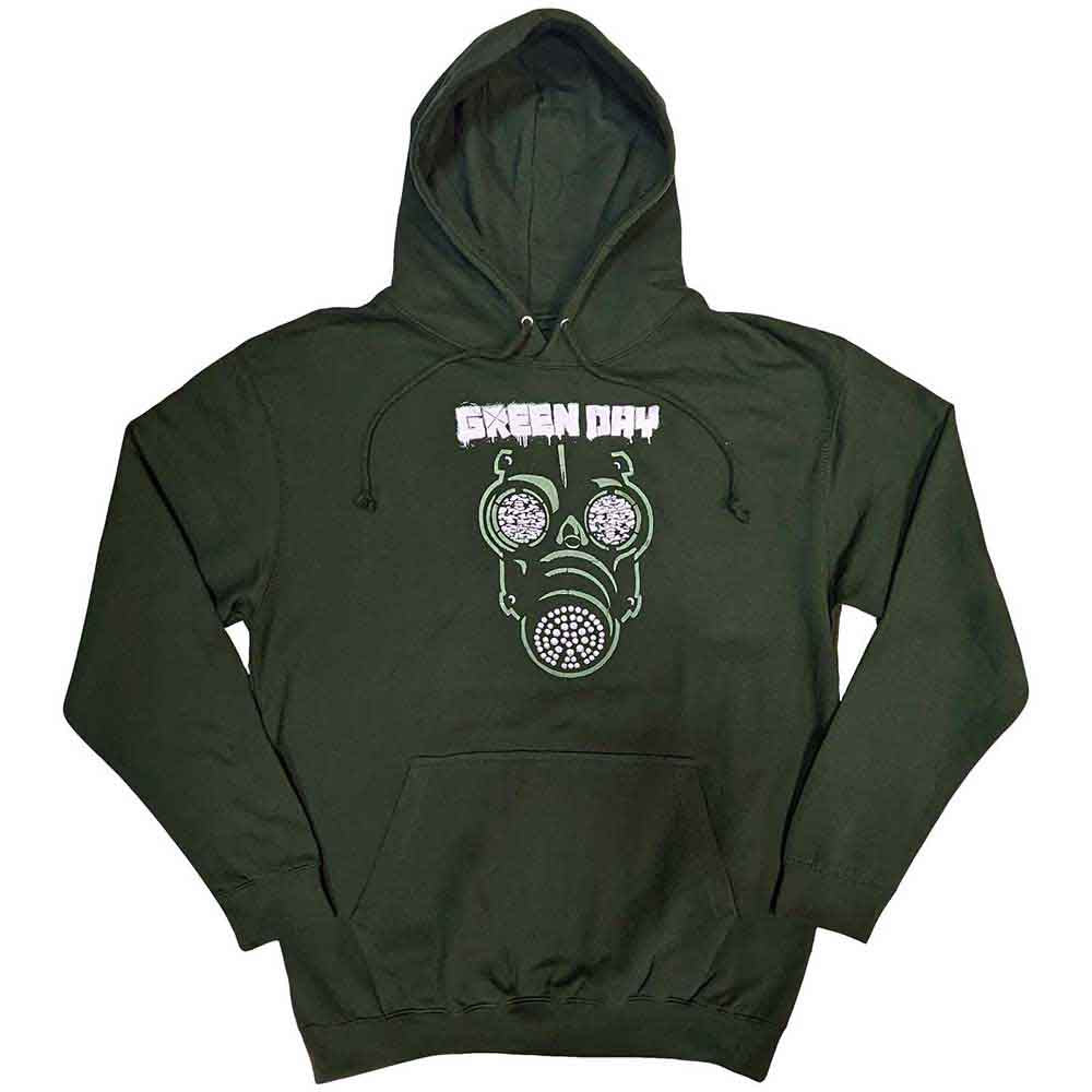 Green Day Green Mask [Sweatshirt] - Rock Band Apparel
