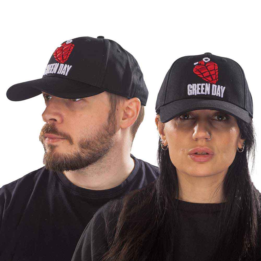 Green Day Grenade Logo [Hat] - Rock Band Apparel