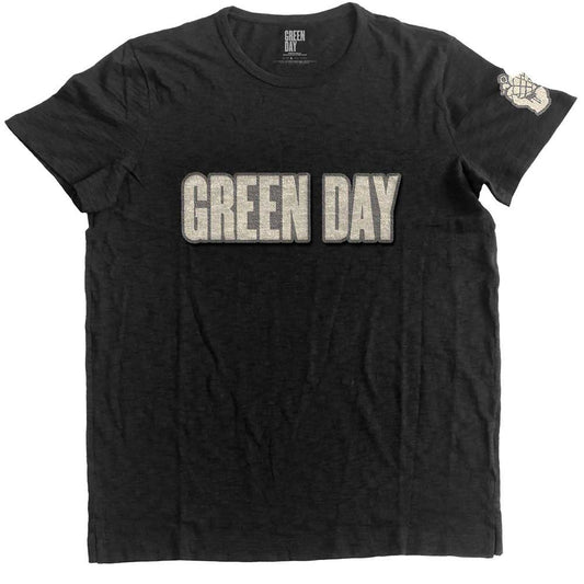 Green Day Logo & Grenade [T-Shirt] - Rock Band Apparel