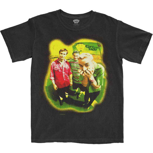 Green Day Neon Photo [T-Shirt] - Rock Band Apparel