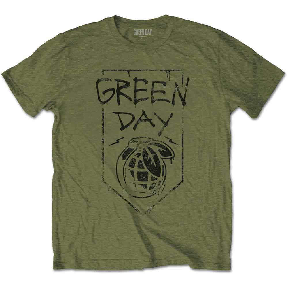 Green Day Organic Grenade [T-Shirt] - Rock Band Apparel