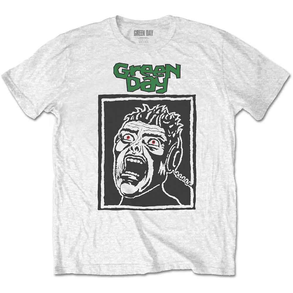 Green Day Scream [T-Shirt] White