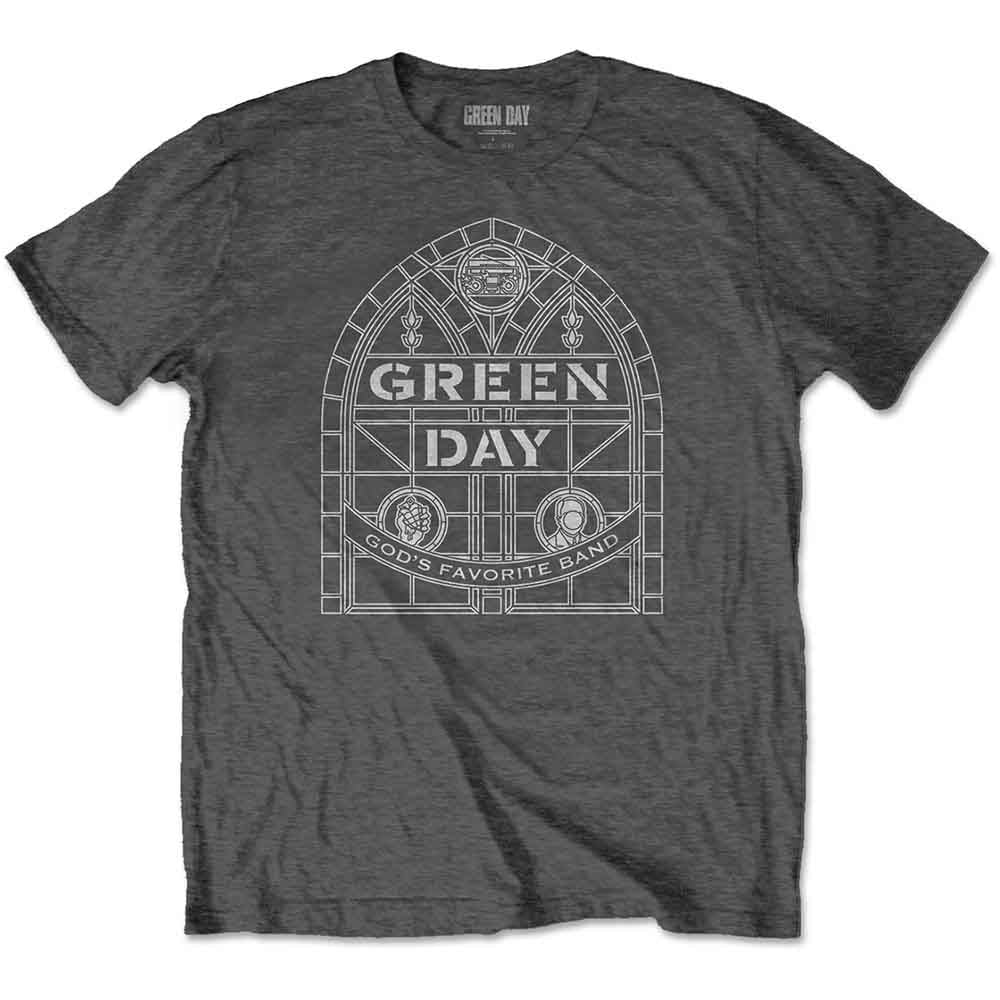 Green Day Stained Glass Arch [T-Shirt] - Rock Band Apparel