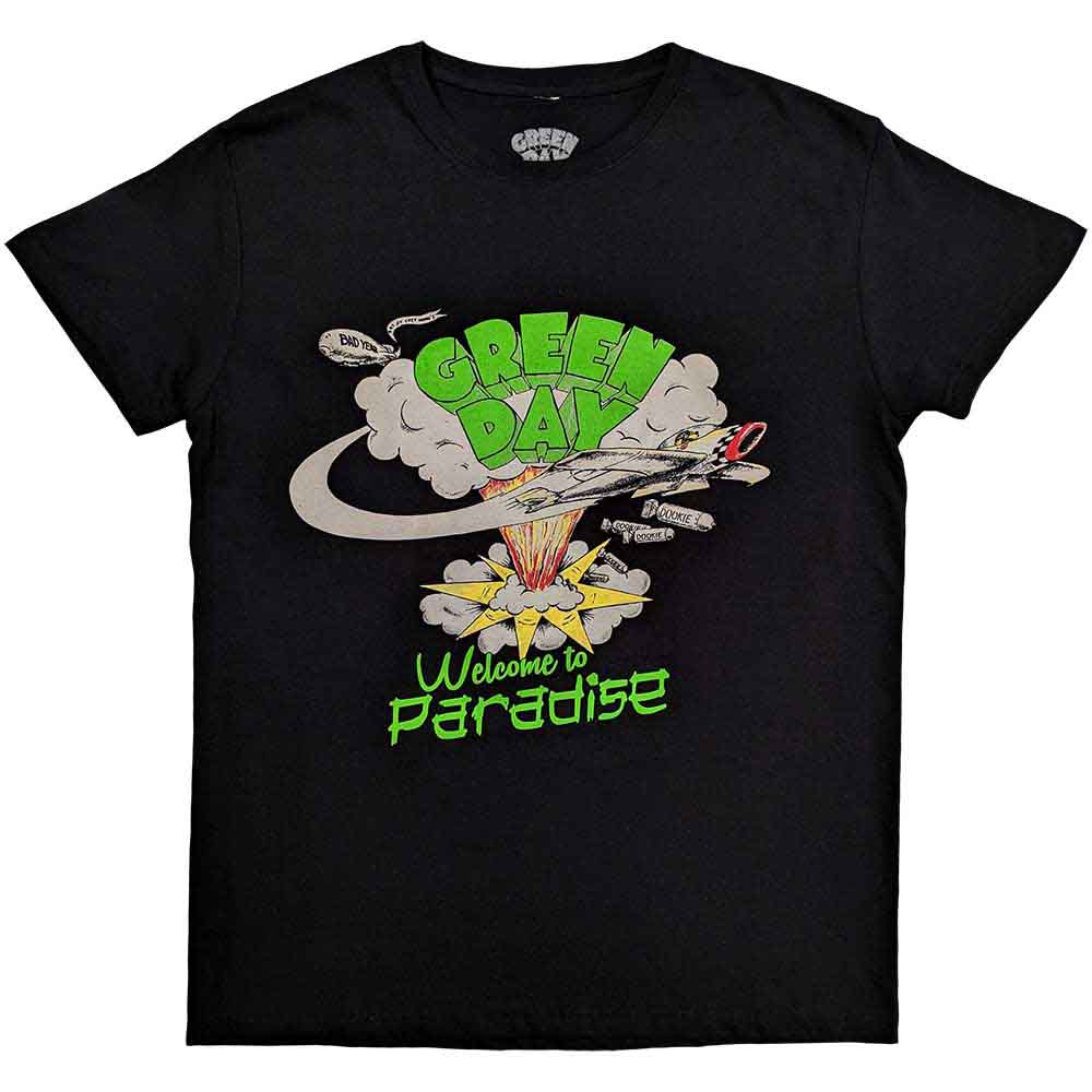 Green Day Welcome to Paradise [T-Shirt] - Rock Band Apparel