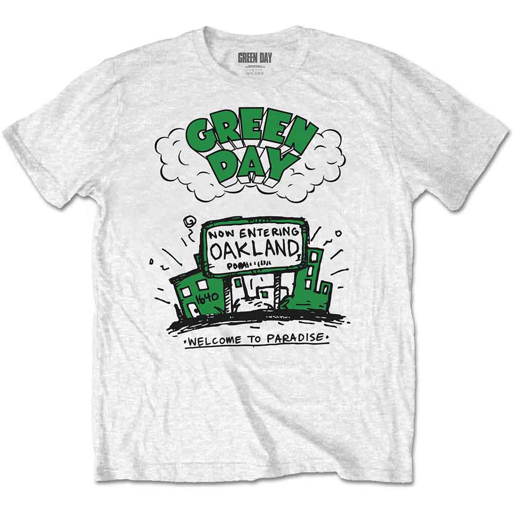 Green Day Welcome to Paradise [T-Shirt] - Rock Band Apparel