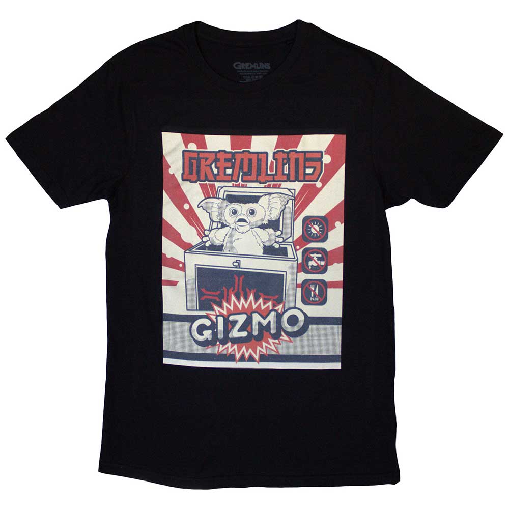 Gremlins Gizmo Japanese Advert [T-Shirt] Black
