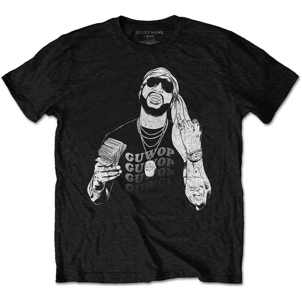 Gucci Mane (GUWOP) Pinkies Up [T-Shirt] - Rock Band Apparel