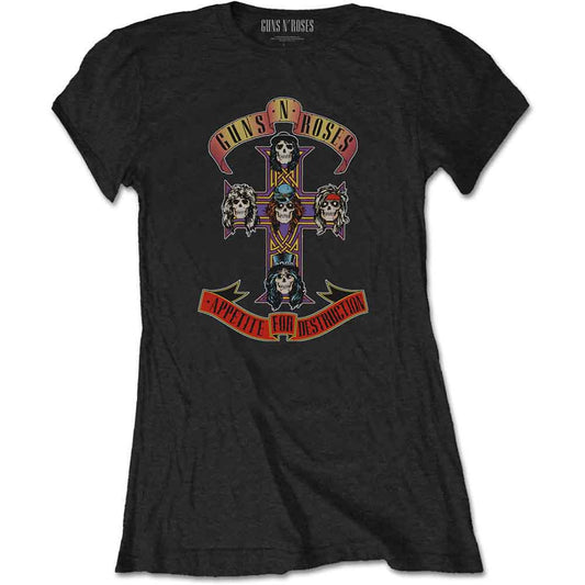 Guns N' Roses Appetite for Destruction [T-Shirt] - Rock Band Apparel