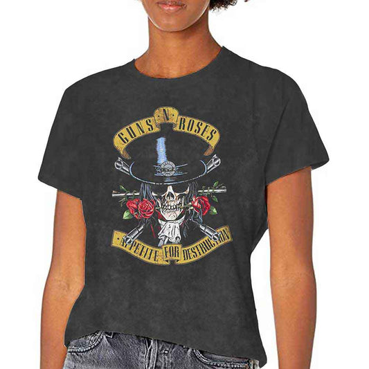 Guns N' Roses Appetite Washed [T-Shirt] - Rock Band Apparel