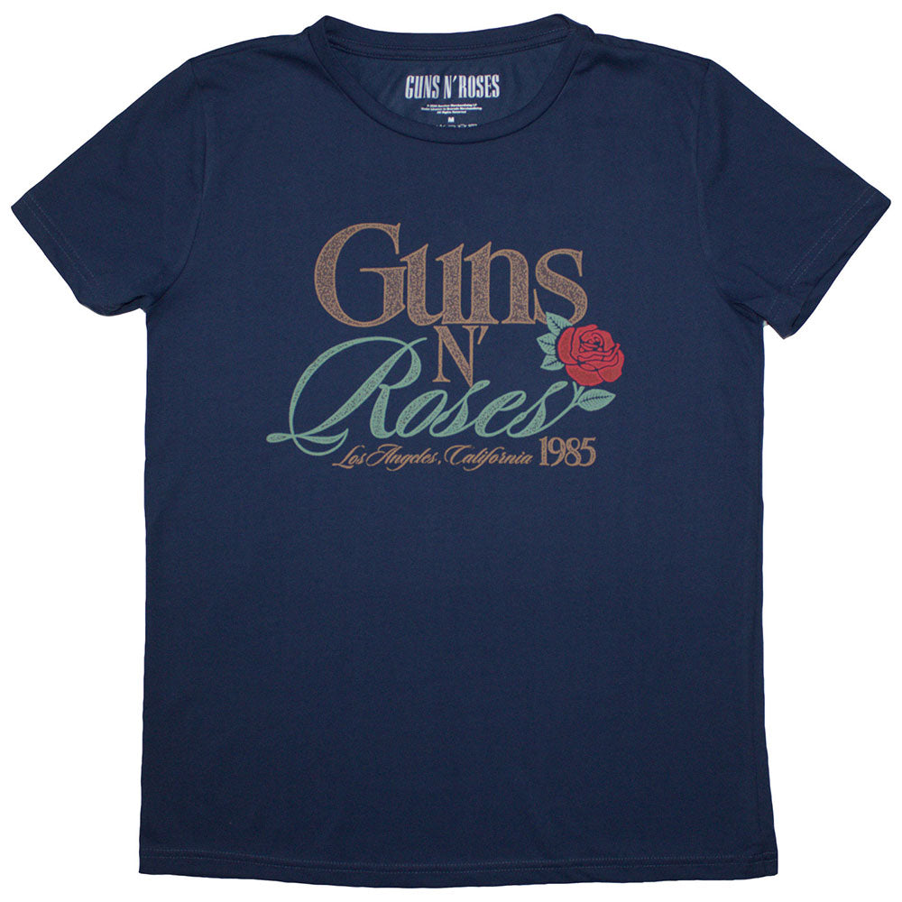 Guns N' Roses California 1985 [T-Shirt] Blue