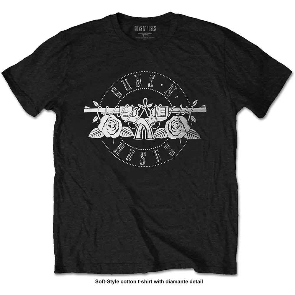 Guns N' Roses Circle Logo [T-Shirt] - Rock Band Apparel