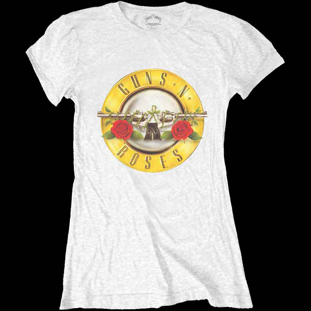 Guns N' Roses Classic Bullet Logo [T-Shirt] - Rock Band Apparel