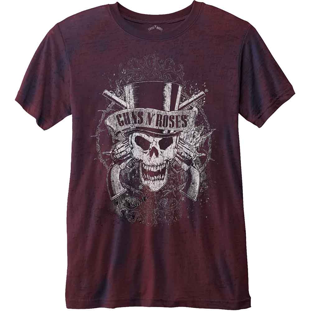 Guns N' Roses Faded Skull [T-Shirt] - Rock Band Apparel