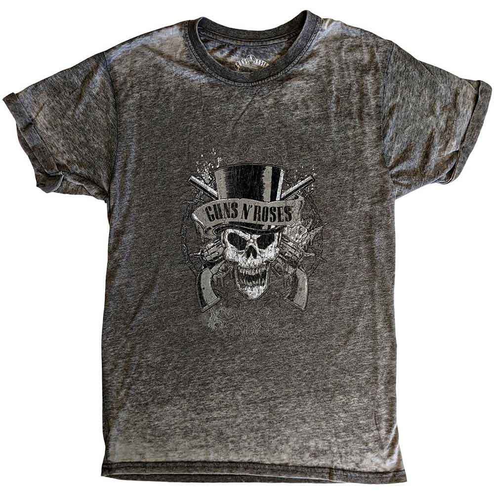 Guns N' Roses Faded Skull [T-Shirt] - Rock Band Apparel