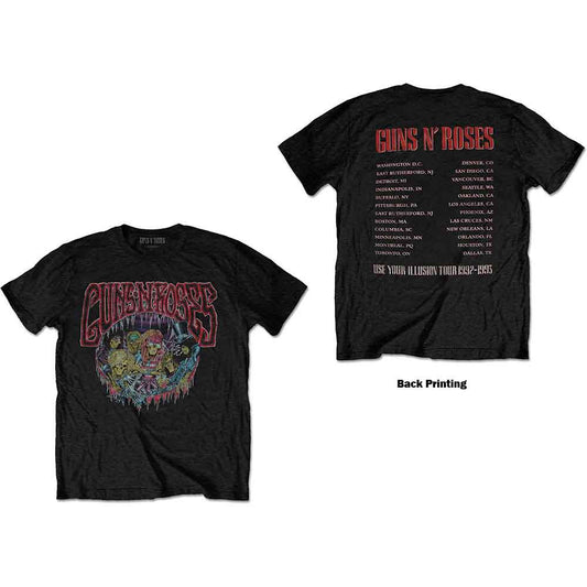 Guns N' Roses Illusion Tour [T-Shirt] - Rock Band Apparel