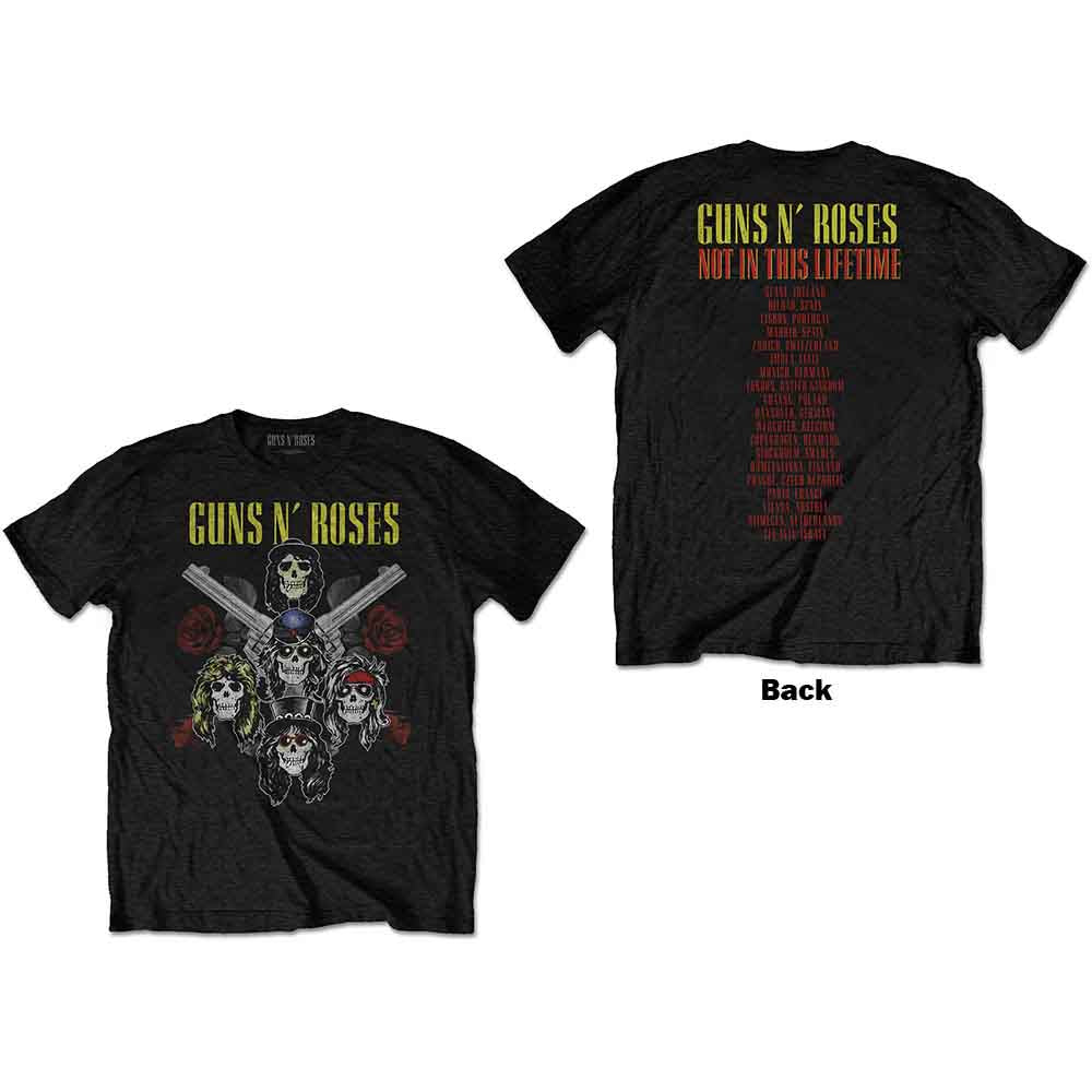Guns N' Roses Pistols & Roses [T-Shirt] - Rock Band Apparel