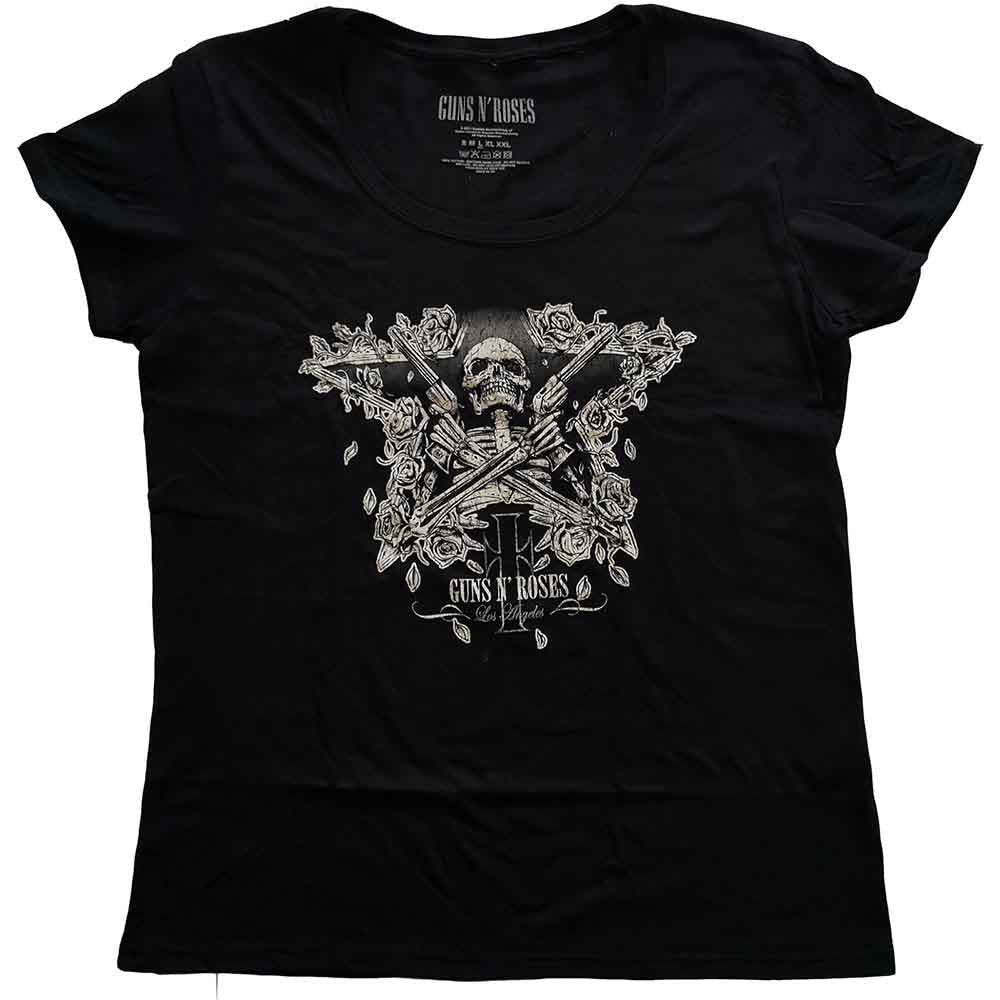 Guns N' Roses Skeleton Guns [T-Shirt] - Rock Band Apparel