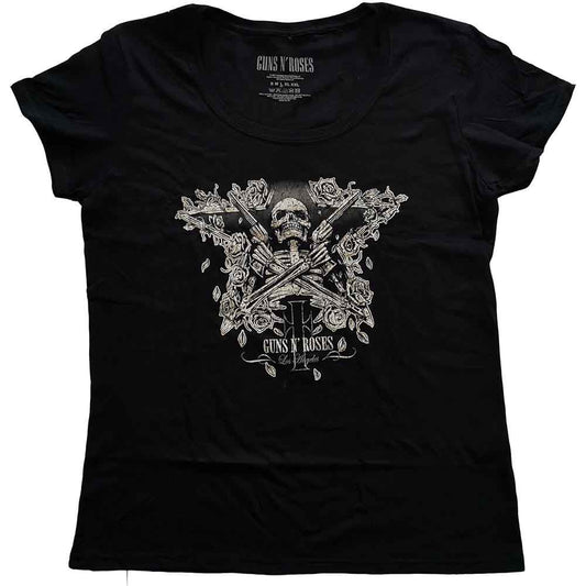 Guns N' Roses Skeleton Guns [T-Shirt] - Rock Band Apparel