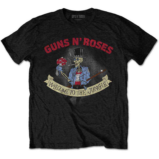Guns N' Roses Skeleton Vintage [T-Shirt] - Rock Band Apparel