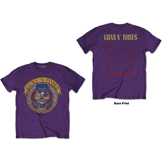 Guns N' Roses Skull Circle [T-Shirt] - Rock Band Apparel