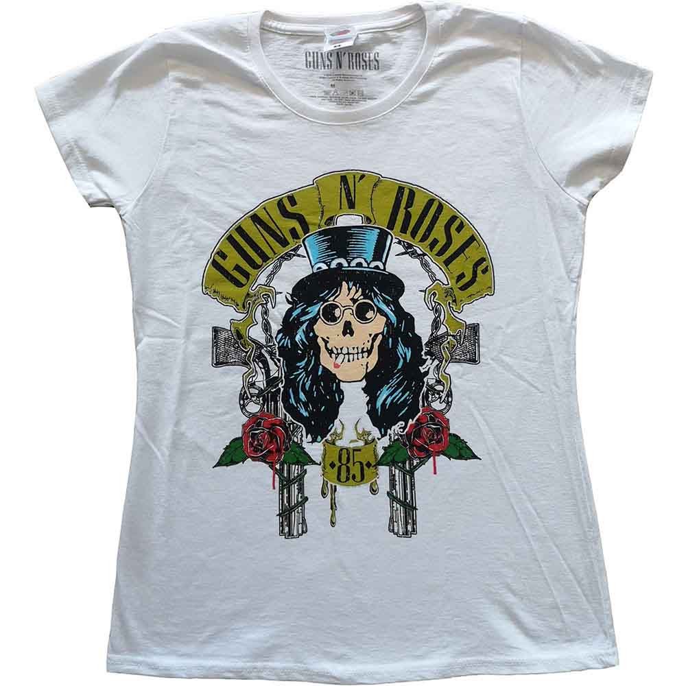 Guns N' Roses Slash '85 [T-Shirt] White