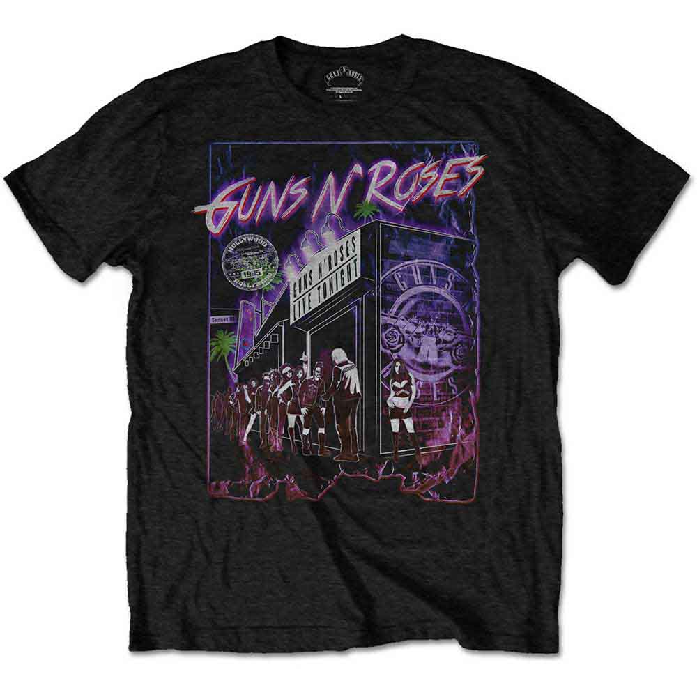 Guns N' Roses Sunset Boulevard [T-Shirt] - Rock Band Apparel