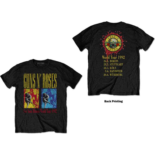 Guns N' Roses Use Your Illusion World Tour [T-Shirt] - Rock Band Apparel
