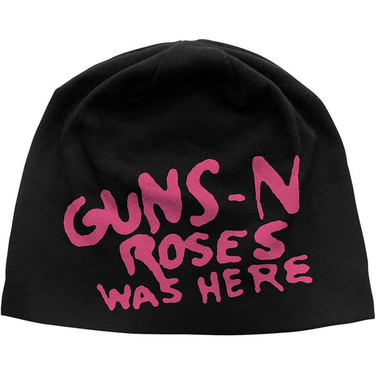Guns N' Roses Was Here JD Print [Hat] Black