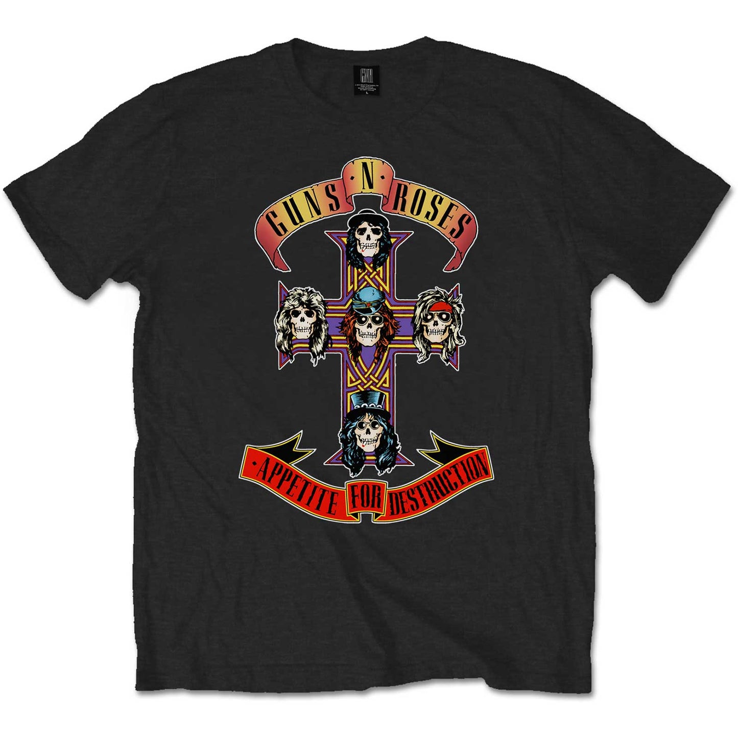 Guns N Roses Appetite for Destruction [T-Shirt] - Rock Band Apparel