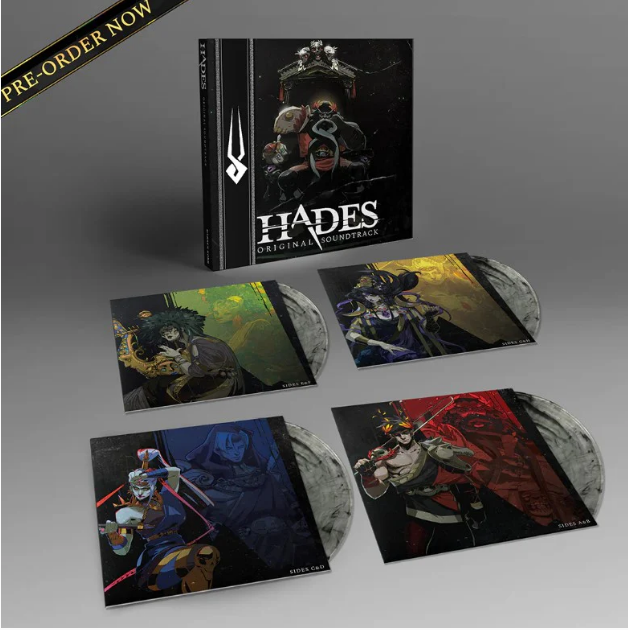 Hades Original Soundtrack (4LP, Smoke Gray) [Vinyl]