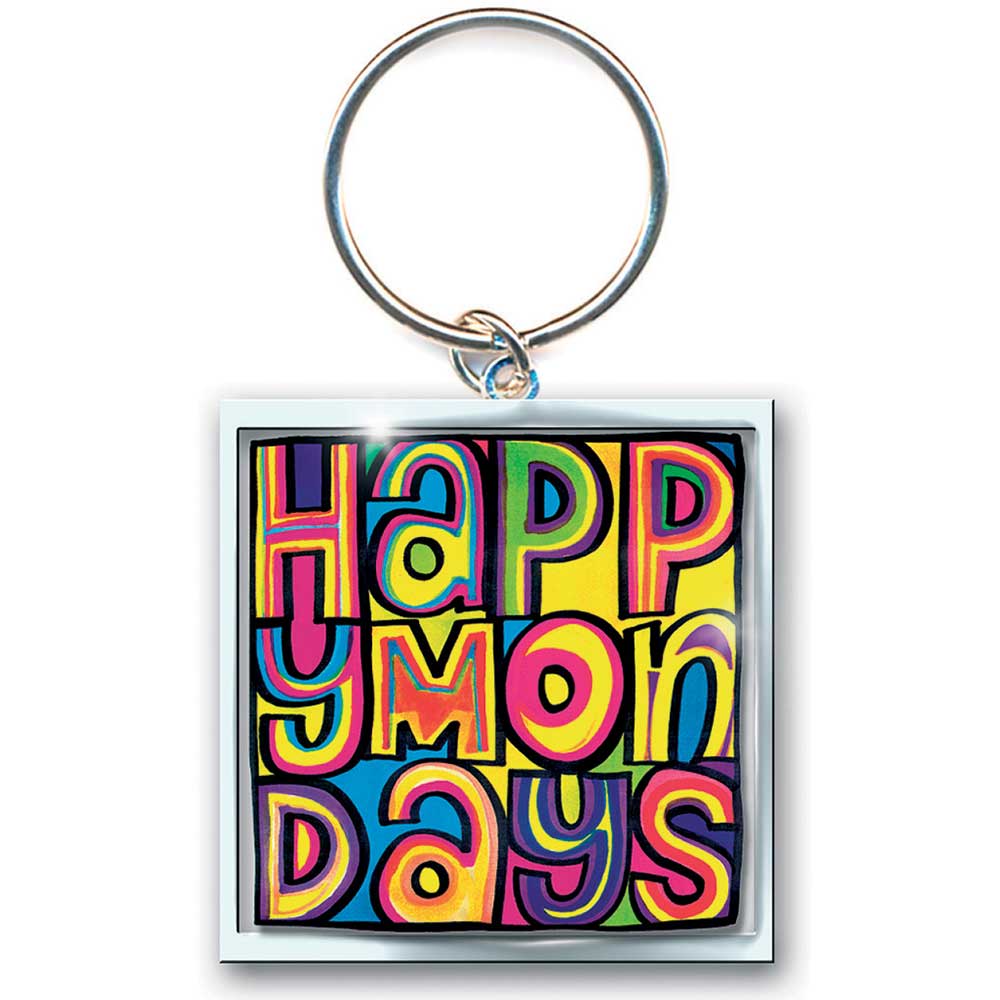 Happy Mondays Dayglo Logo [Keychain] - Rock Band Apparel