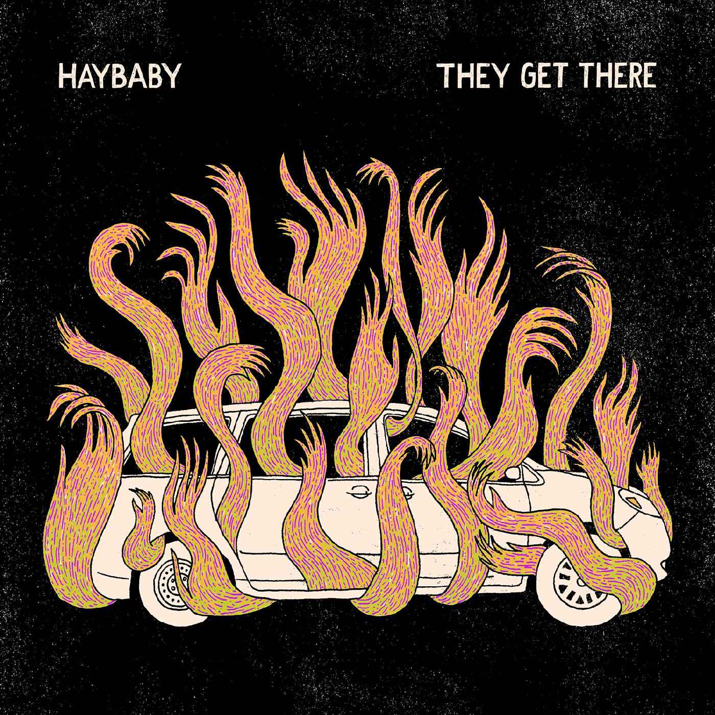 Haybaby - They Get There (LIGHT BLUE CASSETTE)
