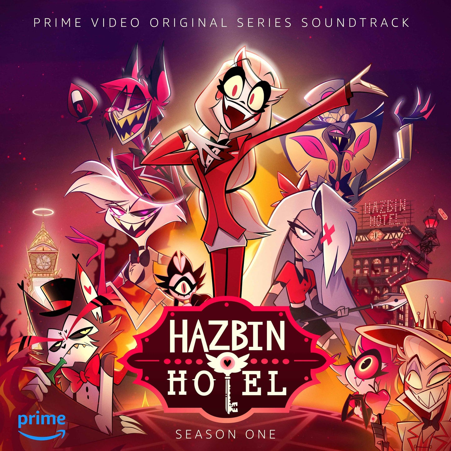 Various Artists - Hazbin Hotel (Original Soundtrack) (Fire Red) [Vinyl]