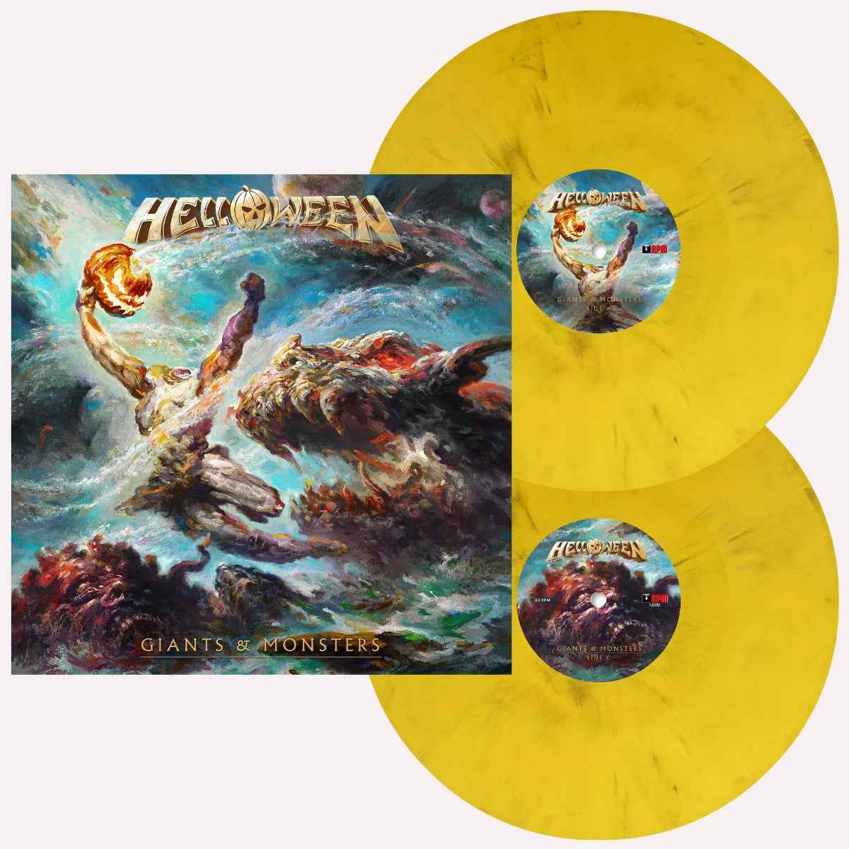 Giants & Monsters (Indie Exclusive) (Yellow Marble Vinyl) (Pumpkin Etching & Booklet) [2LP] [Vinyl]