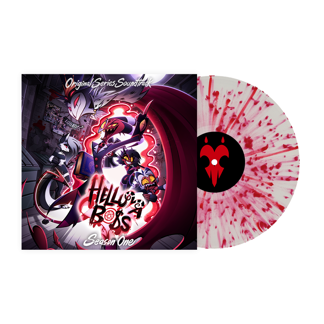 Helluva Boss: Season 1 (Original Soundtrack) [Standard Blood Splatter Vinyl] [Vinyl]