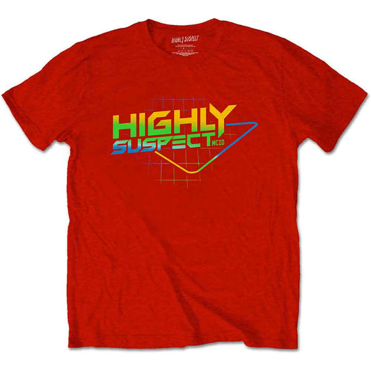 Highly Suspect Gradient Type [T-Shirt] - Rock Band Apparel
