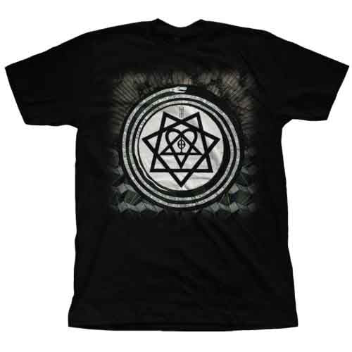 Him Album Symbols [T-Shirt] - Rock Band Apparel