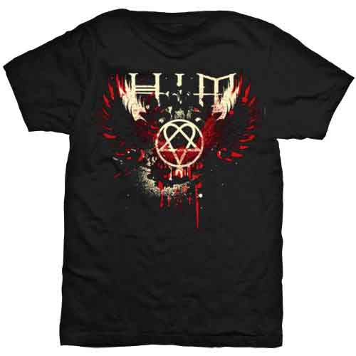 Him Wings Splatter [T-Shirt] - Rock Band Apparel