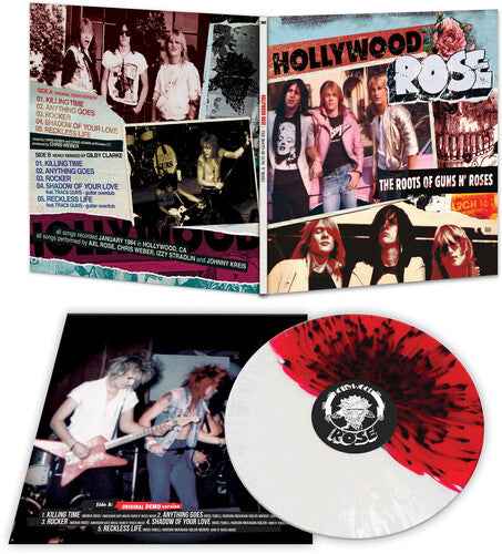 Hollywood Rose - The Roots Of Guns N' Roses (Colored Vinyl, Red & White Splatter, Limited Edition, Remixes) [Vinyl]