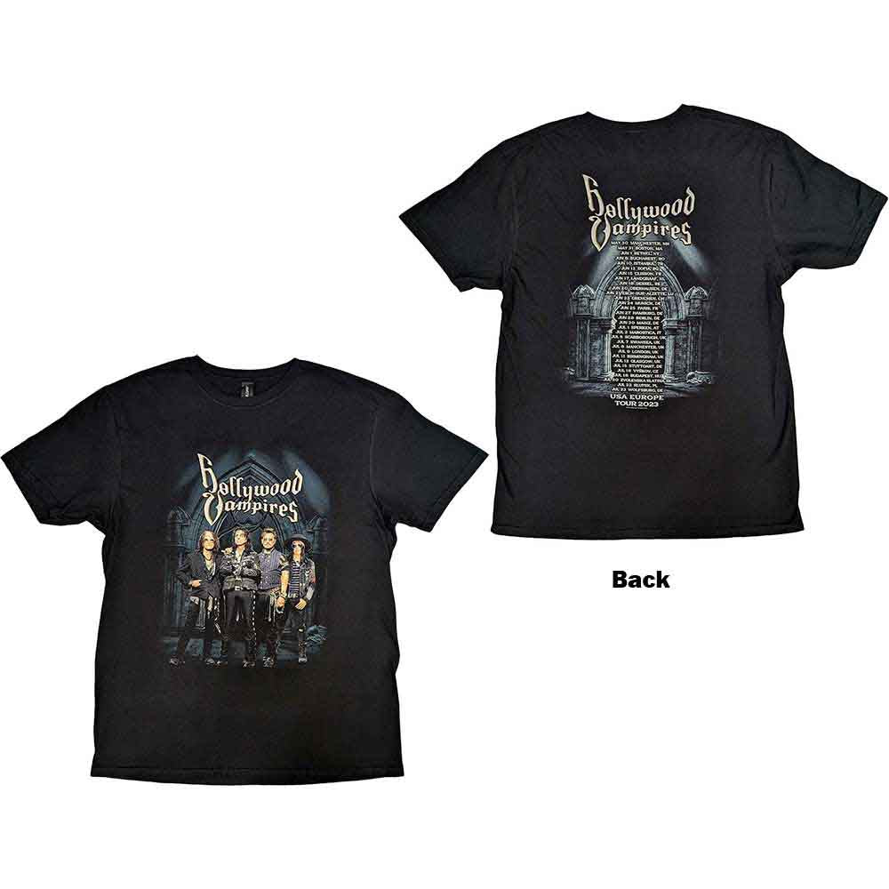 HOLLYWOOD VAMPIRES Graveyard [T-Shirt] - Rock Band Apparel