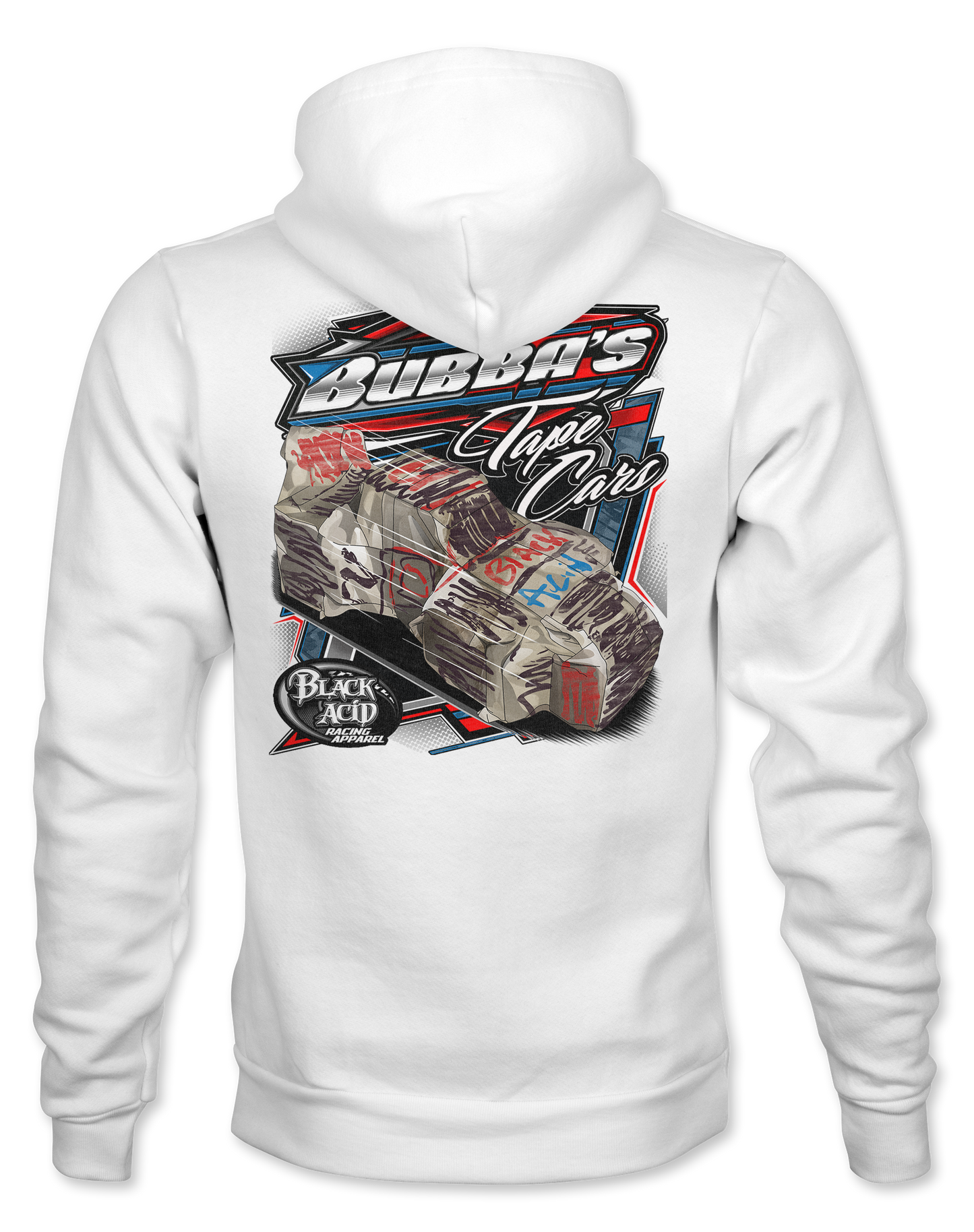Bubbas Tape Cars Hoodies