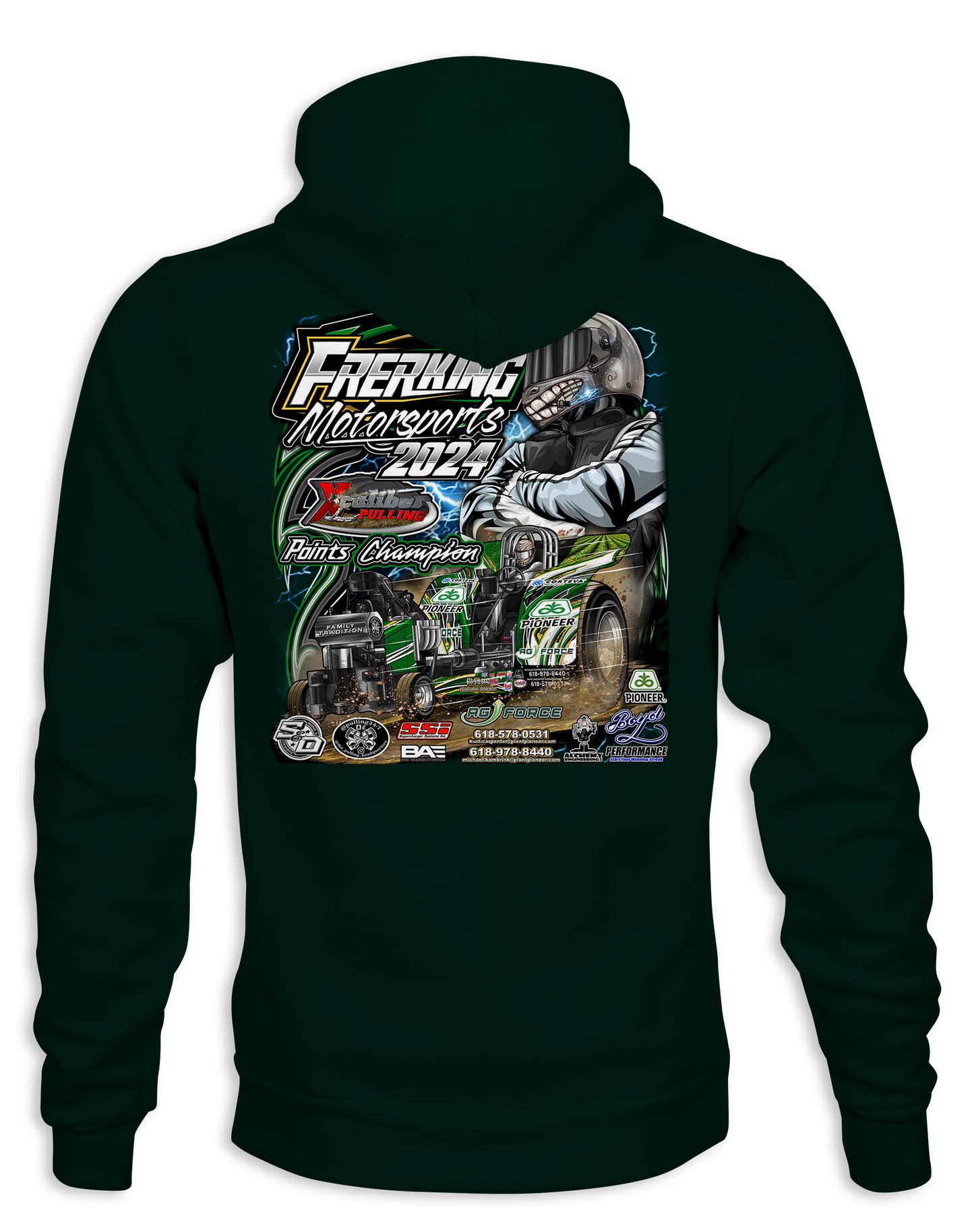 Dylan Frerking 2024 Championship Hoodies