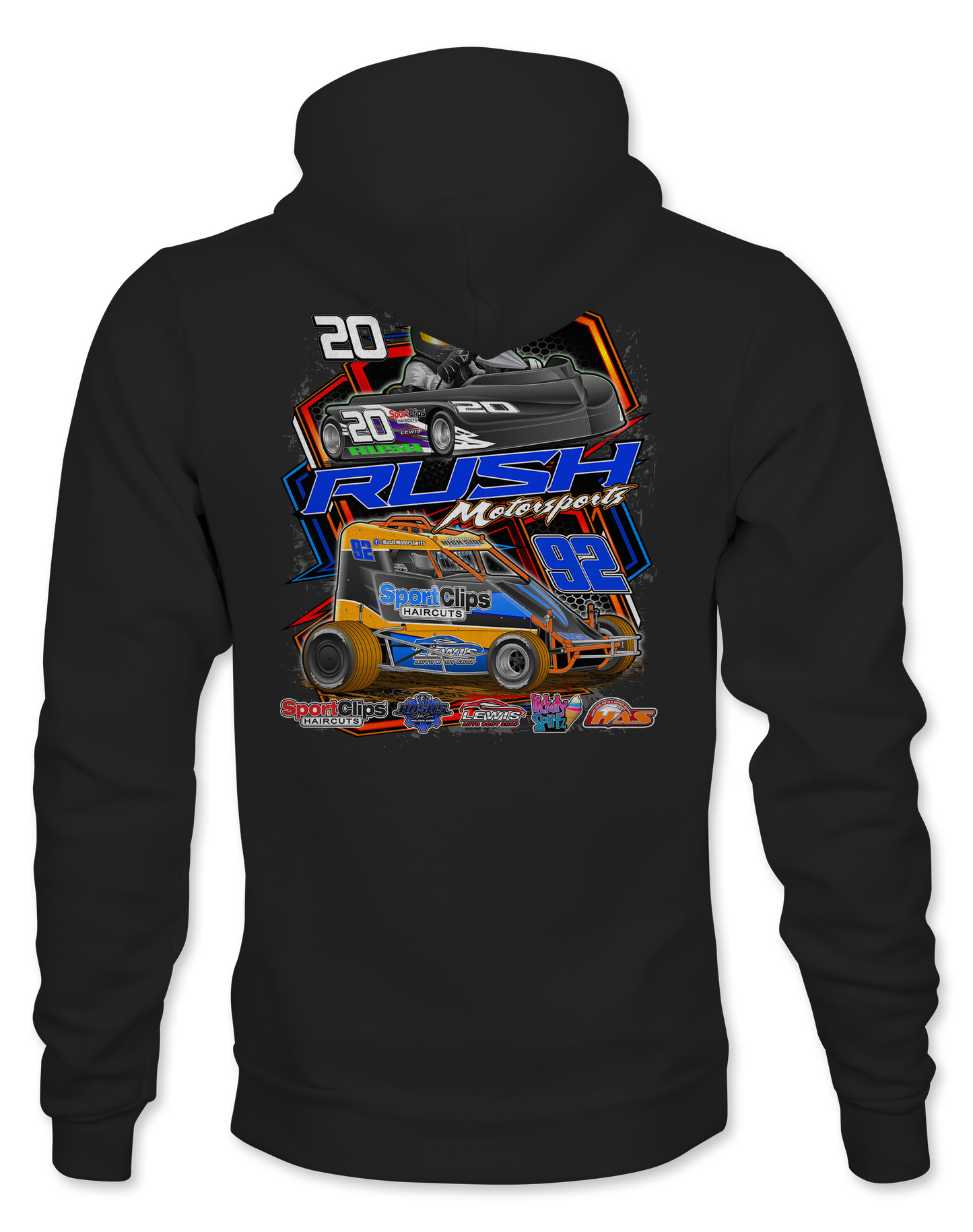 Jason Rush Hoodies