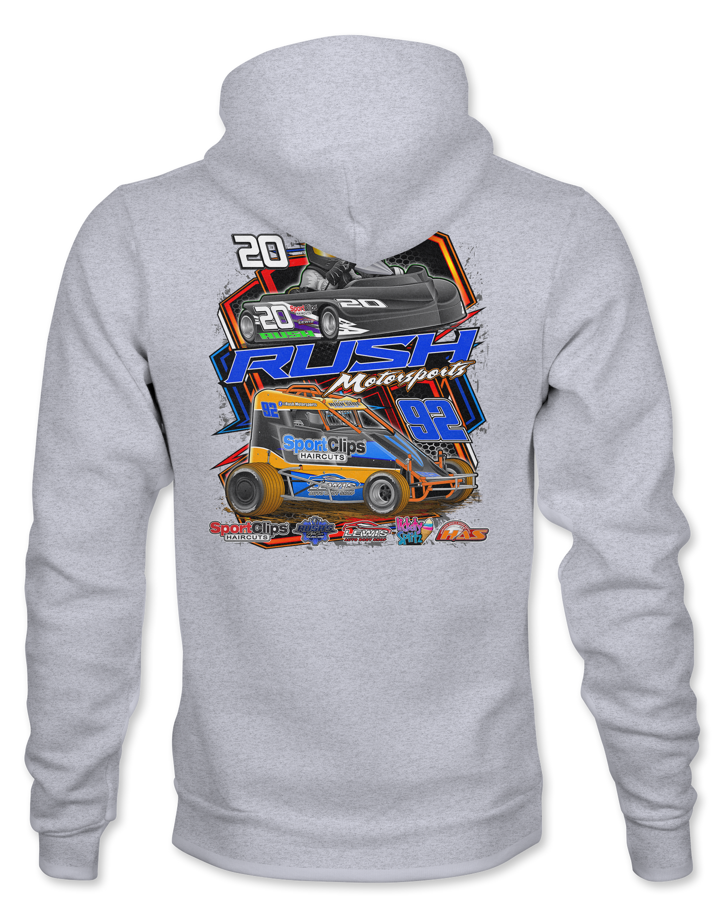 Jason Rush Hoodies
