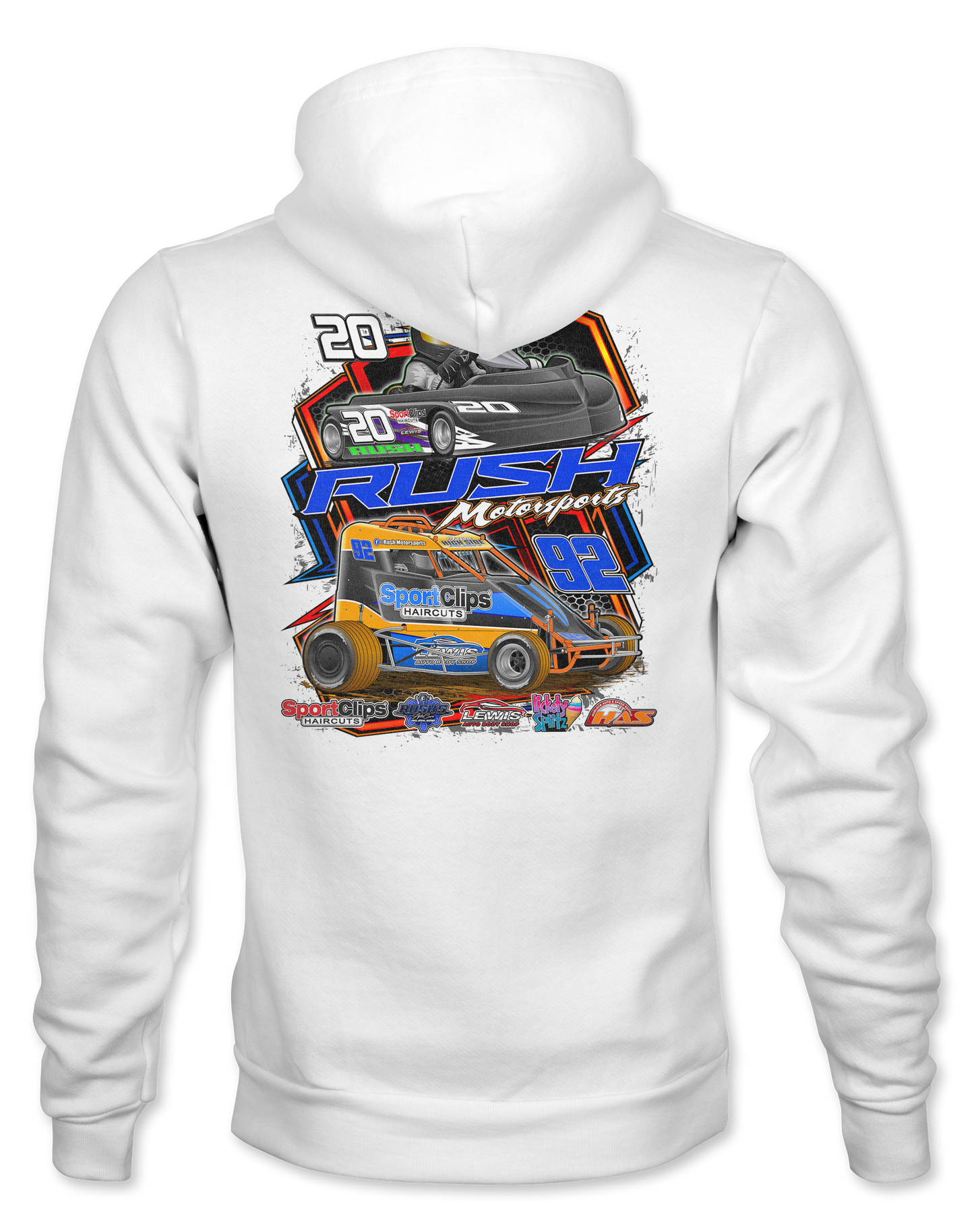 Jason Rush Hoodies