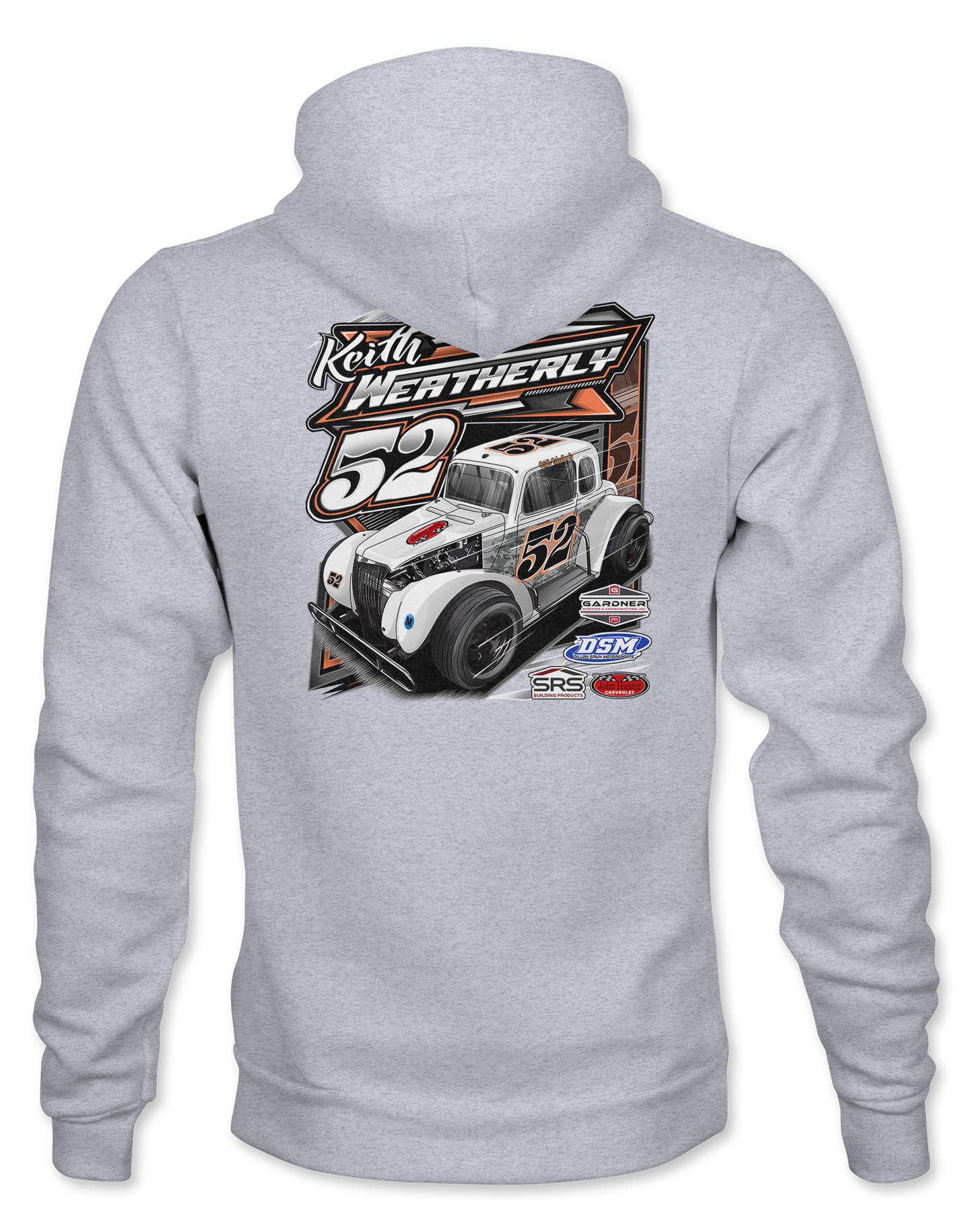 Keith Weatherly Hoodies