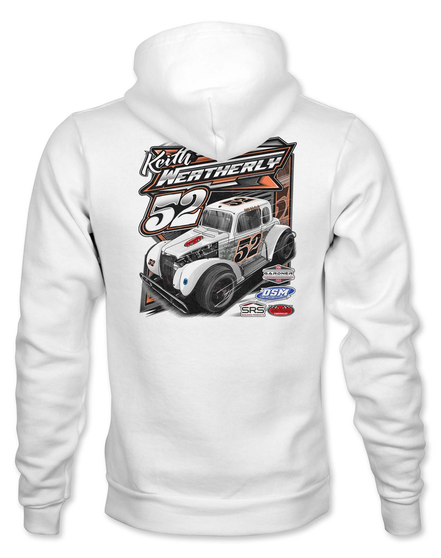 Keith Weatherly Hoodies